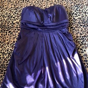 Purple tube top dress 2X